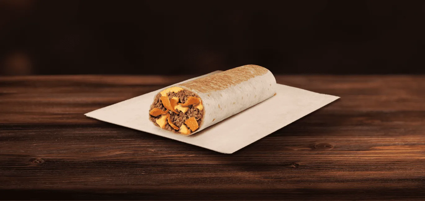 Beefy Nacho Burrito 1